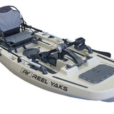 9.8ft Rogue Modular Propeller Drive Pedal Fishing Kayak | 400lbs Capacity | 2 Piece