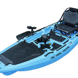 9.8ft Rocket Propeller Drive Modular Pedal Fishing Kayak | 400lbs Capacity | 2 Piece