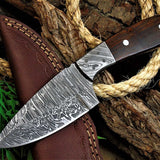 Damascus Skinner Knife