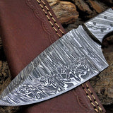 Damascus Skinner Knife