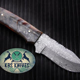 Damascus Skinning Knife