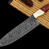 Custom Forged Damascus Chef Knife