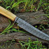 Damascus Steel Hunter Knife