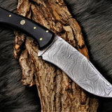 Damascus Steel Hunting Knife
