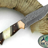 Damascus Hunting Knife