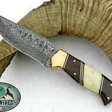 Damascus Hunting Knife