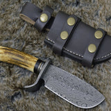 Antler Horn Hunting Knife