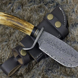 Antler Horn Hunting Knife