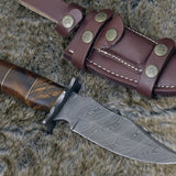 Damascus Hunting Knife