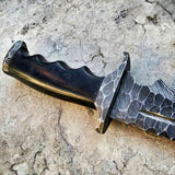 DAMASCUS FORGED BOWIE KNIFE