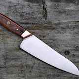 Custom Handmade D2 Steel Knife – Heat Treated Professional Chef’s Blade