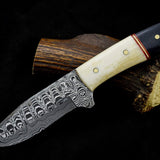 Damascus Steel Hunting Knife