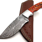 Full Tang Damascus Hunting Knife