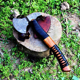 Damascus Steel Handamde Tomahawk