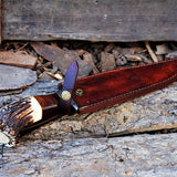 Damascus Bowie Knife