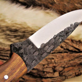 Custom Handmade Hand Forged Carbon Steel Hunting Skinning Knife