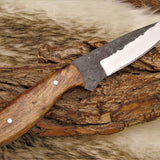 Custom Handmade Hand Forged Carbon Steel Hunting Skinning Knife