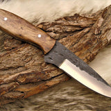 Custom Handmade Hand Forged Carbon Steel Hunting Skinning Knife