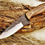 Custom Handmade Hand Forged Carbon Steel Hunting Skinning Knife
