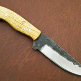 Custom Handmade Hand Forged Carbon Steel Hunting Skinning Knife