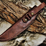 Custom Handmade Hand Forged Carbon Steel Hunting Skinning Knife