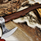 Custom Handmade Hand Forged Carbon Steel Tomahawk