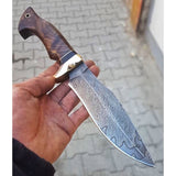 WILD HUNTER DAMASCUS KNIFE