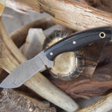 Custom Handmade Damascus Steel Blade Mini Tactical Knife