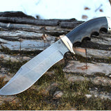 Damascus Bowie Knife