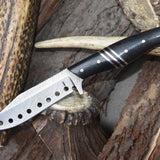 Custom Handmade Damascus Steel Clip Point Hunting Knife