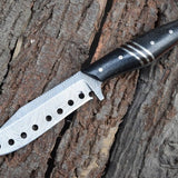 Custom Handmade Damascus Steel Clip Point Hunting Knife