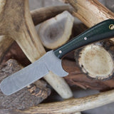 Custom Handmade Damascus Steel Bull Cutter Knife