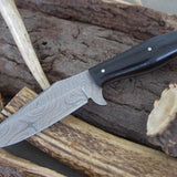 Custom Handmade Damascus Steel Clip Point Hunting Knife