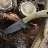 Ranch Handmade Damascus Steel Blade EDC Skinner Knife