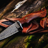 Damascus Hunting Knife