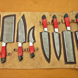 Damascus Steel Kitchen Set