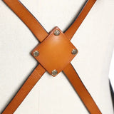 Waxed Canvas And Leather Craftsman Apron