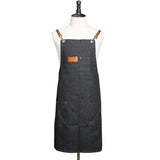 Waxed Canvas And Leather Craftsman Apron