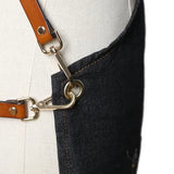 Waxed Canvas And Leather Craftsman Apron