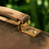 Crazy Horse Leather Messenger Bag