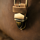 Crazy Horse Leather Messenger Bag
