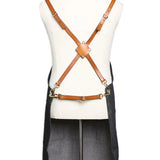 Waxed Canvas And Leather Craftsman Apron