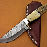 Damascus Hunting Knife