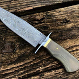 Damascus Hunter Bowie knife
