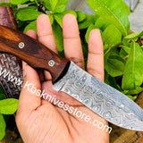 Damascus Wild Hunting Knife