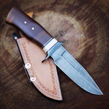 Damascus Hunting Knife
