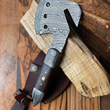 FULL TANG DAMASCUS EDC AXE