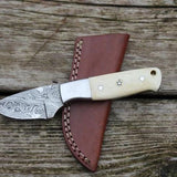 EDC Damascus Skinning Knife