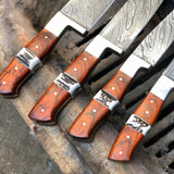 Damascus Steel Kitchen Knives Set