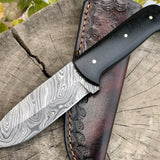 Damascus Steel Camping Knife